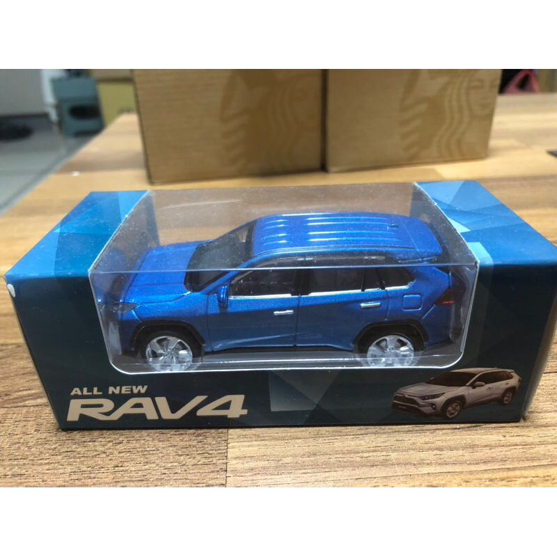 all new rav4 LED迴力車 實車1:43 全新