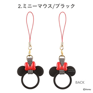 [現貨] 日本 Hamee 迪士尼 米妮大頭戒指造型 防摔指環設計 手機吊飾 防失 指扣 掛飾 吊飾