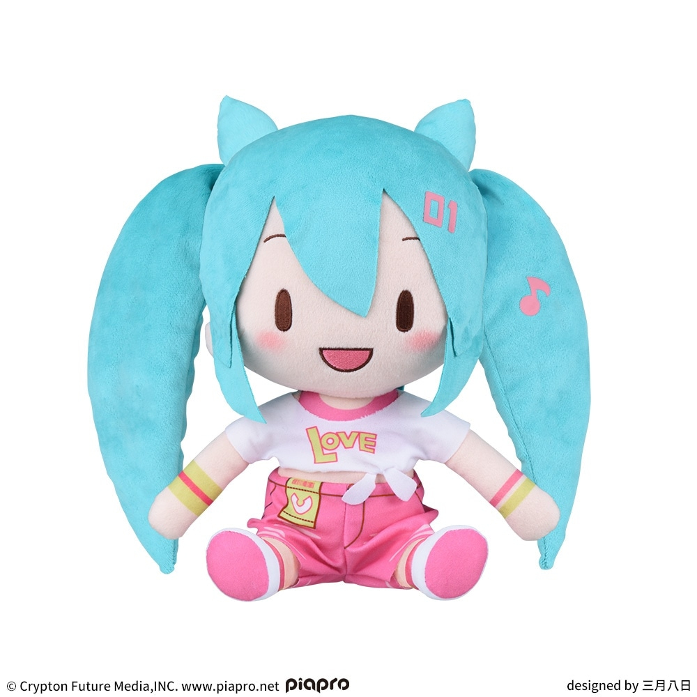 SEGA 景品 SPM 初音未來Fuwapuchi絨毛L Live應援 ver. SE52614