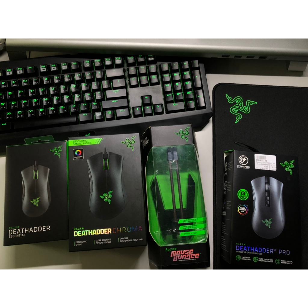 Razer Deathadder CHROMA ESSENTIAL雷蛇電競滑鼠