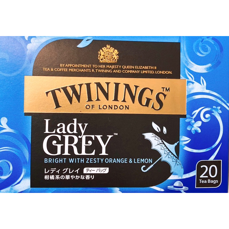 【亞菈小舖】波蘭零食 唐寧 沖泡紅茶包 藍 Lady GREY 42g【優】