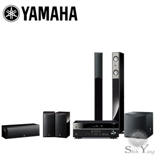 YAMAHA 山葉 李斯特家庭劇院組 RX-V385+NS-F210+NS-PB210+NS-SW050 公司貨保固一年