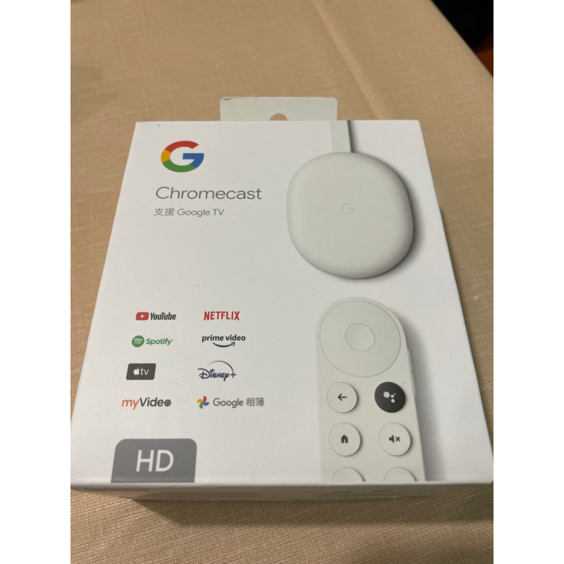 Chromecast Google TV 電視盒 HD版本 (二手）