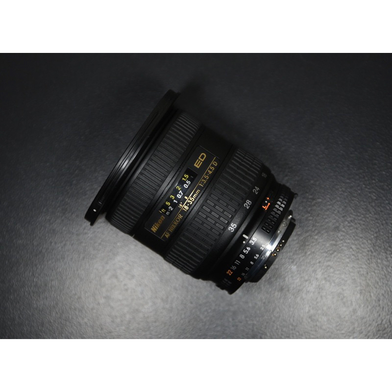 【經典古物】Nikon AF Nikkor 18-35mm F3.5-4.5D (2000) 自動鏡頭 廣角變焦鏡