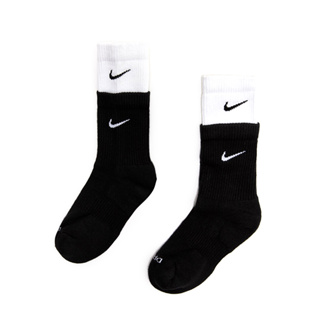 Nike Everyday Plus Cushioned 訓練低筒襪 黑白 雙層 襪子 DH4058-011 [現貨]