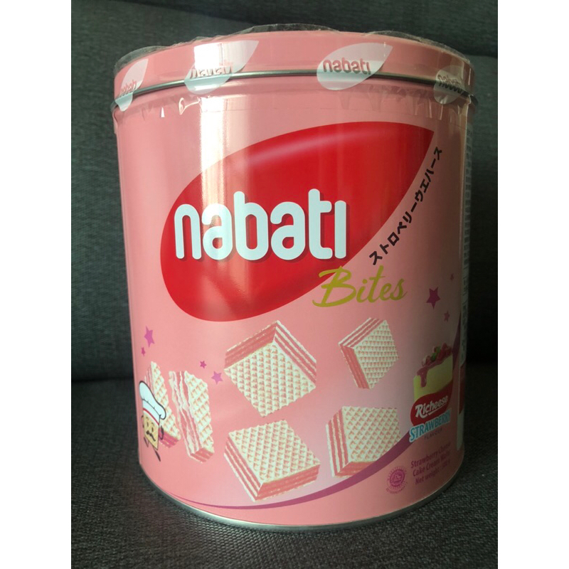 麗芝士Nabati 草莓風味起司威化餅 300g