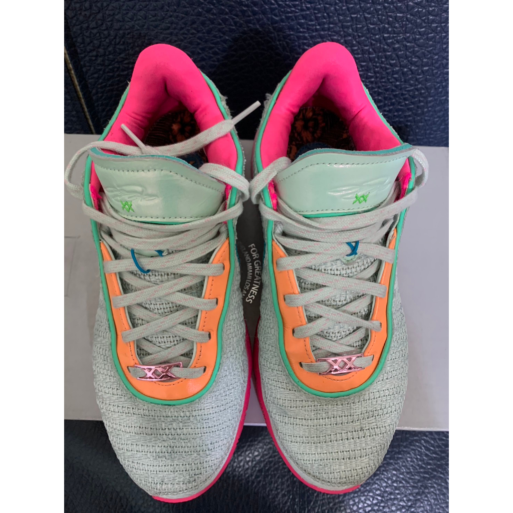 Nike LBJXX LBJ20 籃球鞋 翡翠綠 US8.5 二手