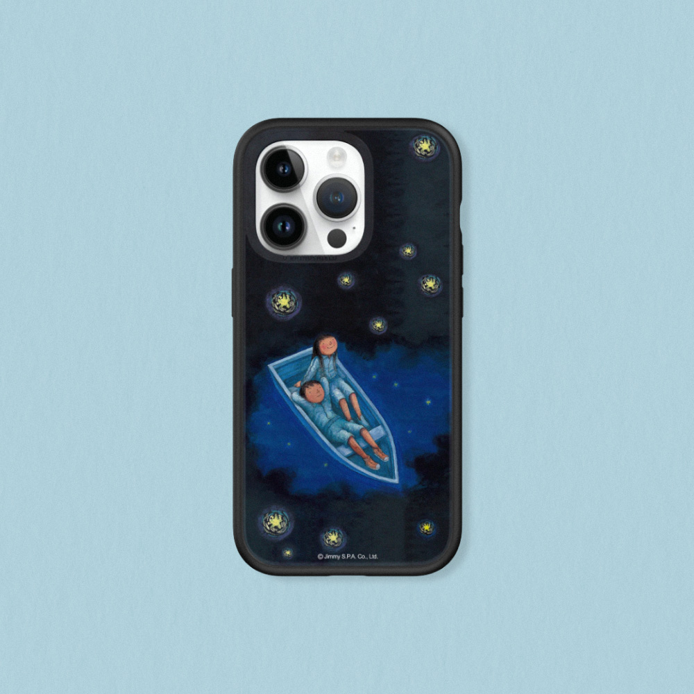 犀牛盾 適用iPhone Mod NX邊框背蓋手機殼∣幾米系列/星空-仰望星空