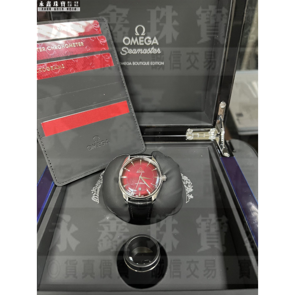 二手Omega 歐米茄 名品店限定版 同軸擒縱39.5毫米大師天文台腕錶39.5MM n1047