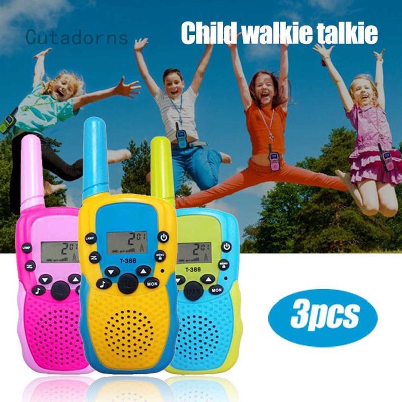 [現貨 特價]T388 低配版 兒童對講機 對講機兒童對講機 多彩兒童對話機 戶外室內通話清晰 兒童迷你對講機