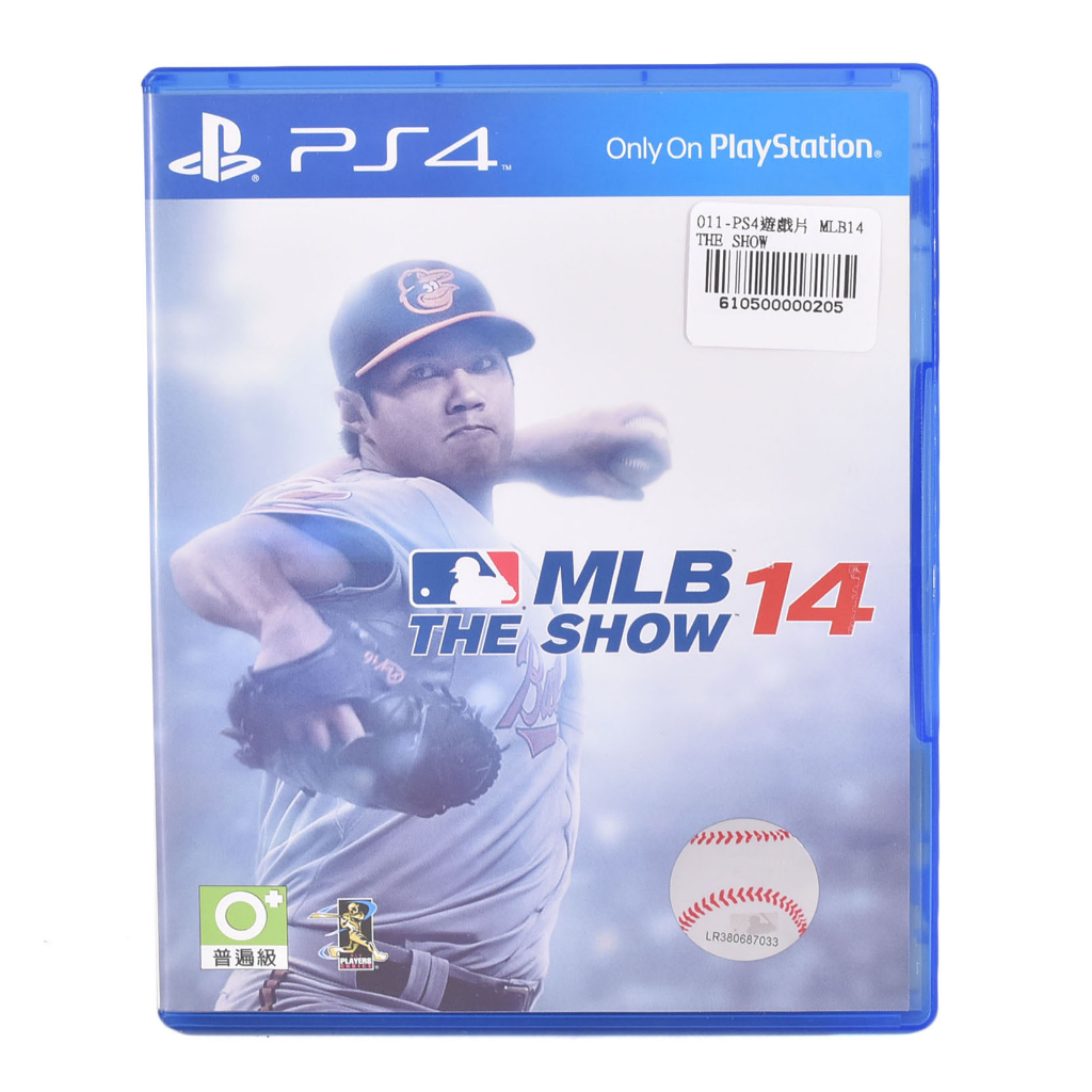 金卡價238 二手 PS4遊戲片 MLB14 THE SHOW 610500000205 01