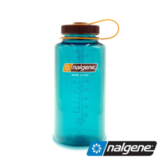 【美國 Nalgene】大寬口水壺1000c.c (Sustain永續系列)『青綠』2020-2132