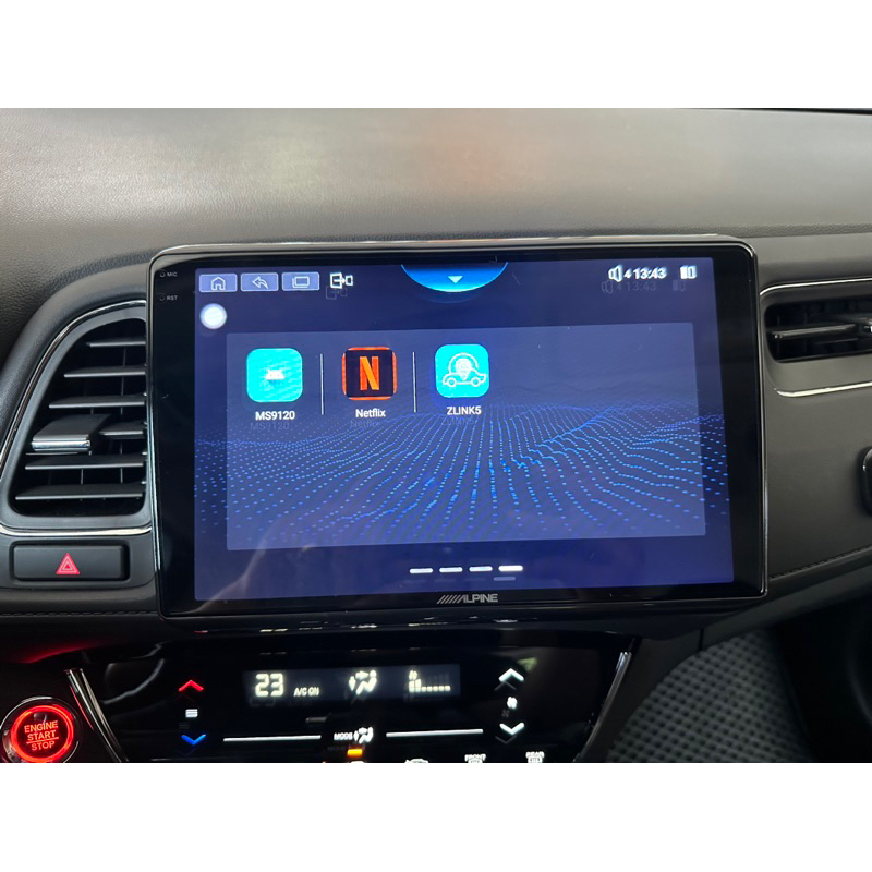 「M58」ALPINE  AX709/AX710 安卓機 全網通智能車載系統 特仕版 Honda CHR CRV