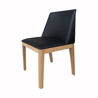 (出清特價) 北歐風 極簡線條 方背 清水 餐椅 書房椅 CH043