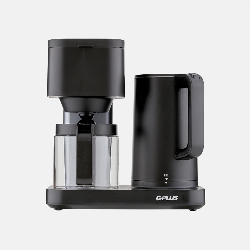 全新轉售 GP-CF01W 黑色全自動仿手沖溫控快煮壺咖啡機