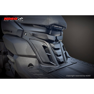 MOYS MG KOSO 引擎導風胸蓋 BWS-125 水冷 碳纖維壓紋 水冷BWS