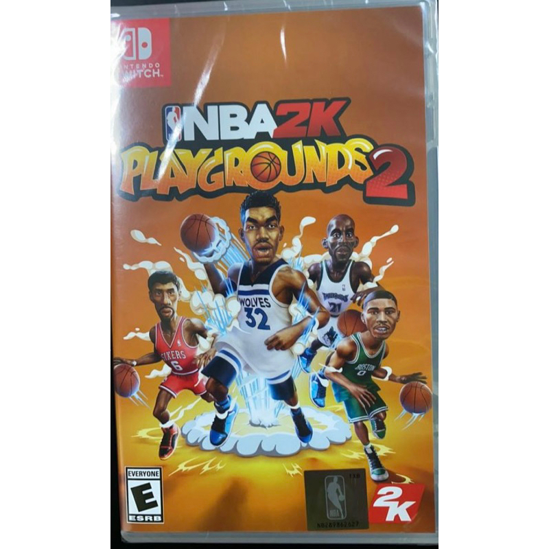 現貨 NS Switch NBA 2K 熱血街 球場2中英文亞版（美版） NBA 2K Playgrounds