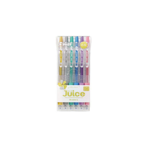 (限量)百樂 Juice果汁筆 0.5 6色組 粉彩/炫彩 (買一組就送一支0.38藍色果汁筆)