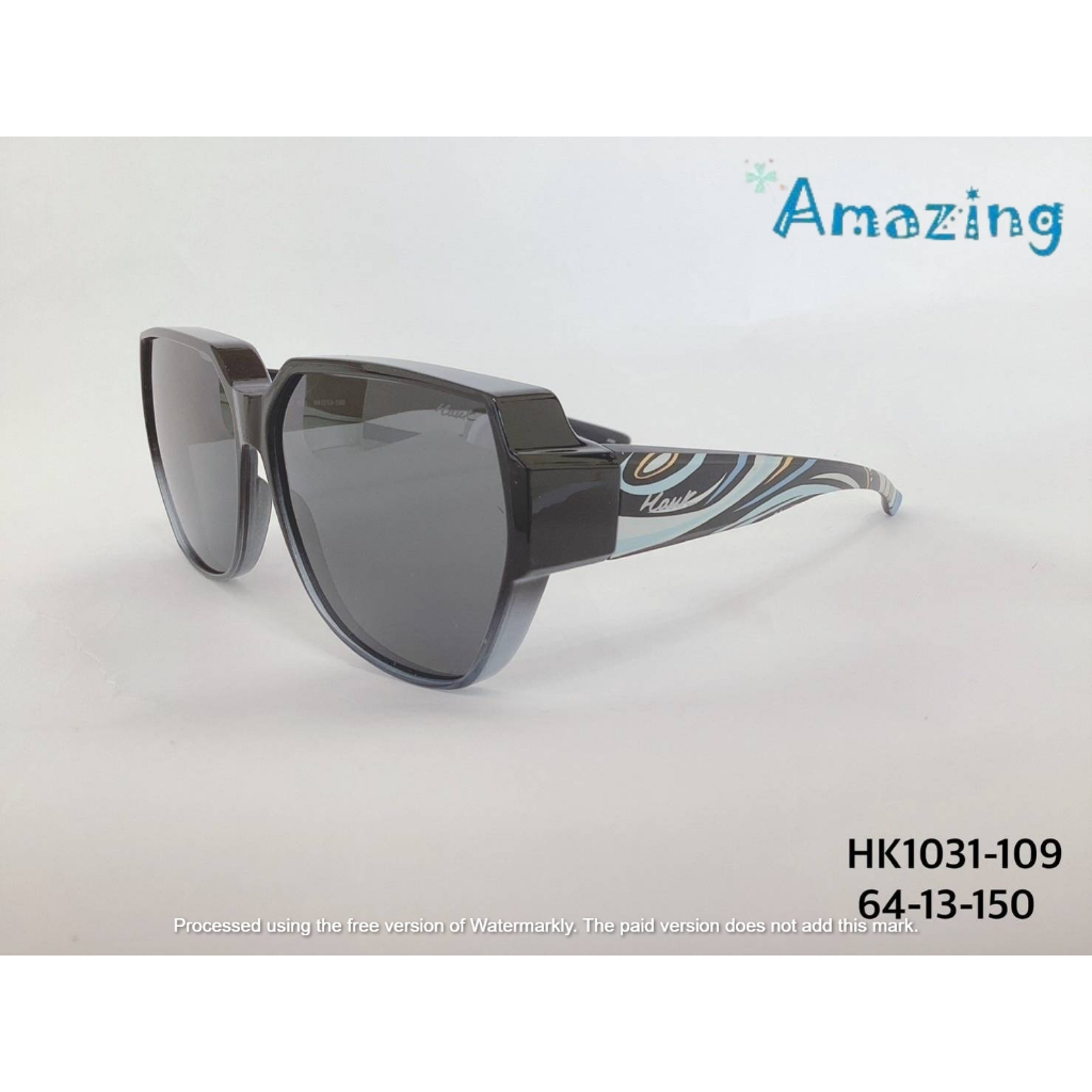 ✨Amazing🎁 HAWK就是流行偏光太陽眼鏡 質感佳 公司貨 眼鏡族適用 有保固 可單戴或外掛 HK1031系列
