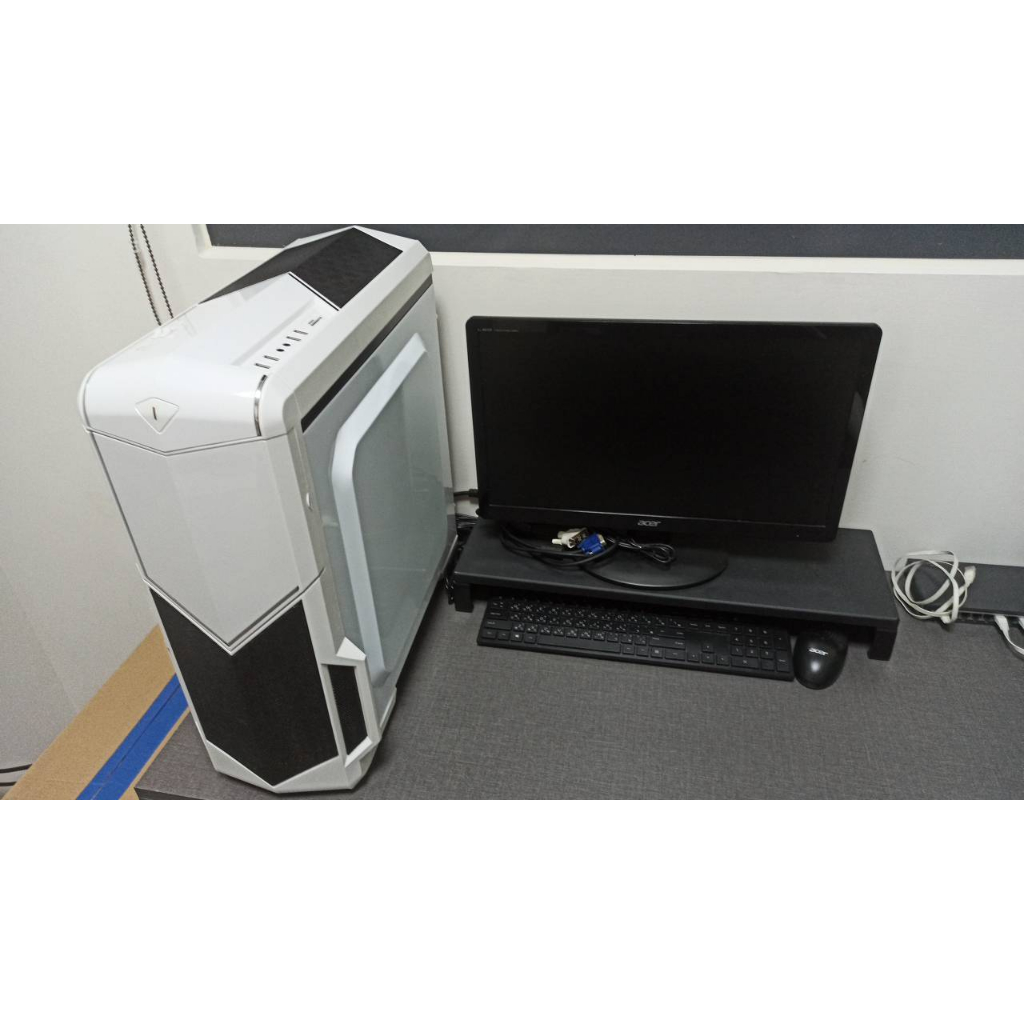 二手文書機 I7-3770 P8Z68 8G 240G+1TB 500W 附19吋螢幕 Win10(附序號) 免運