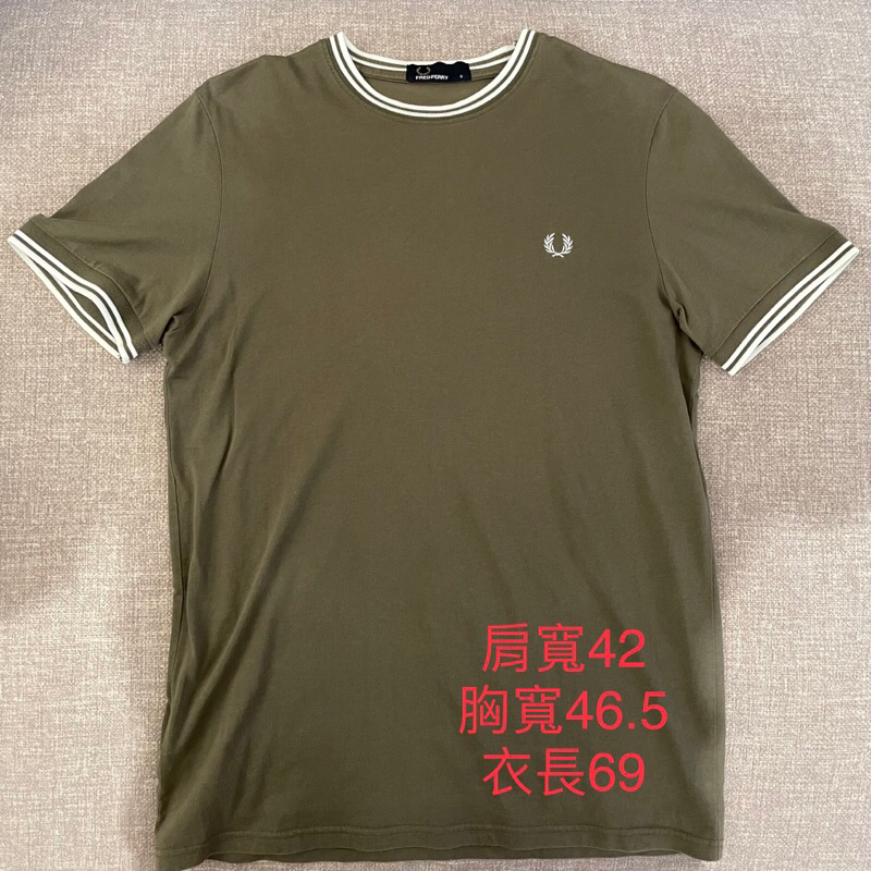 Fred perry 軍綠色/橄欖綠 短袖T