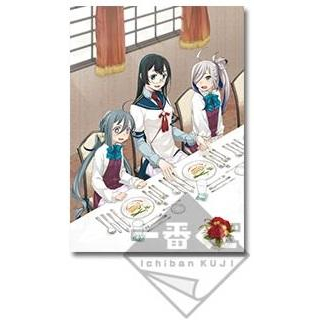 【一番賞】代理版 全新 艦隊收藏 提督 用餐時間到囉 C賞 A2海報 大淀 清霜 朝霜 艦娘 Collection