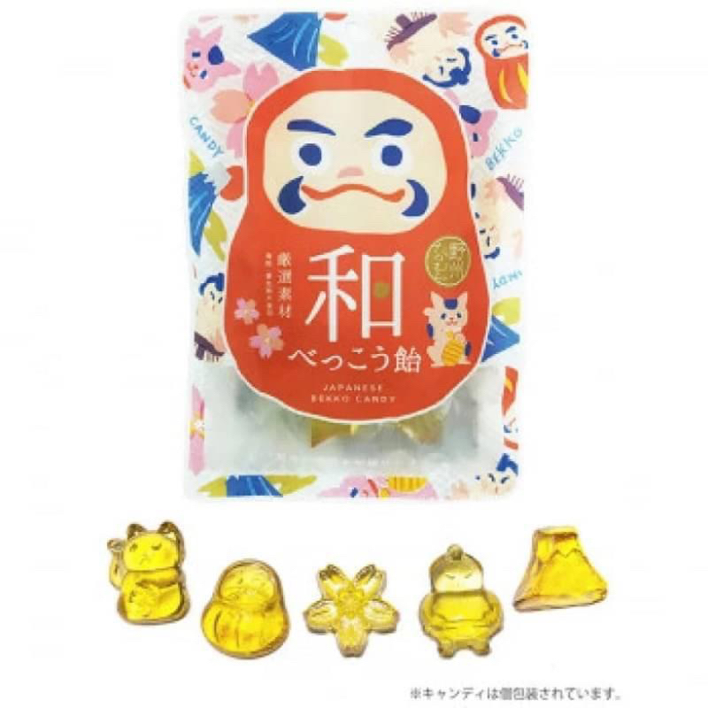 預購-日本製文化造型黃金糖50g