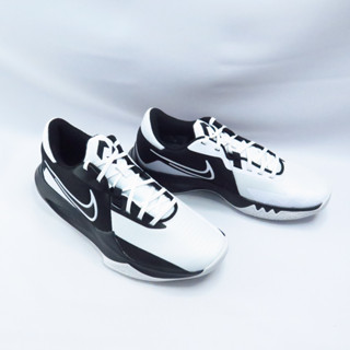 NIKE Precision VI 男籃球鞋 DD9535007 黑x白 大尺碼【iSport愛運動】