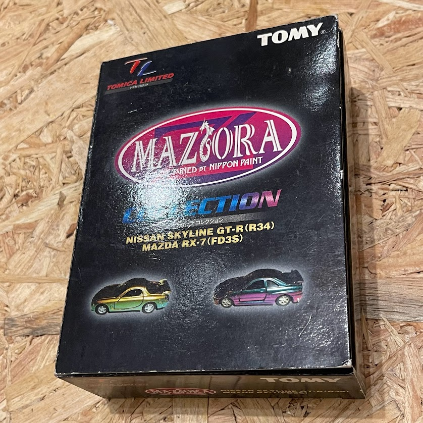 多美 TOMY TOMICA 1/64 日產 NISSAN GTR R34 馬自達 MAZDA RX7 FD3S