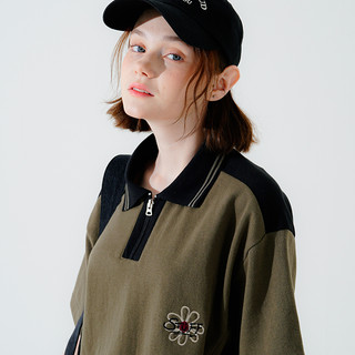 【WV PROJECT】Forty Collar 1/2 Sleeve 翻領短袖T-shirts 23SS 卡其綠