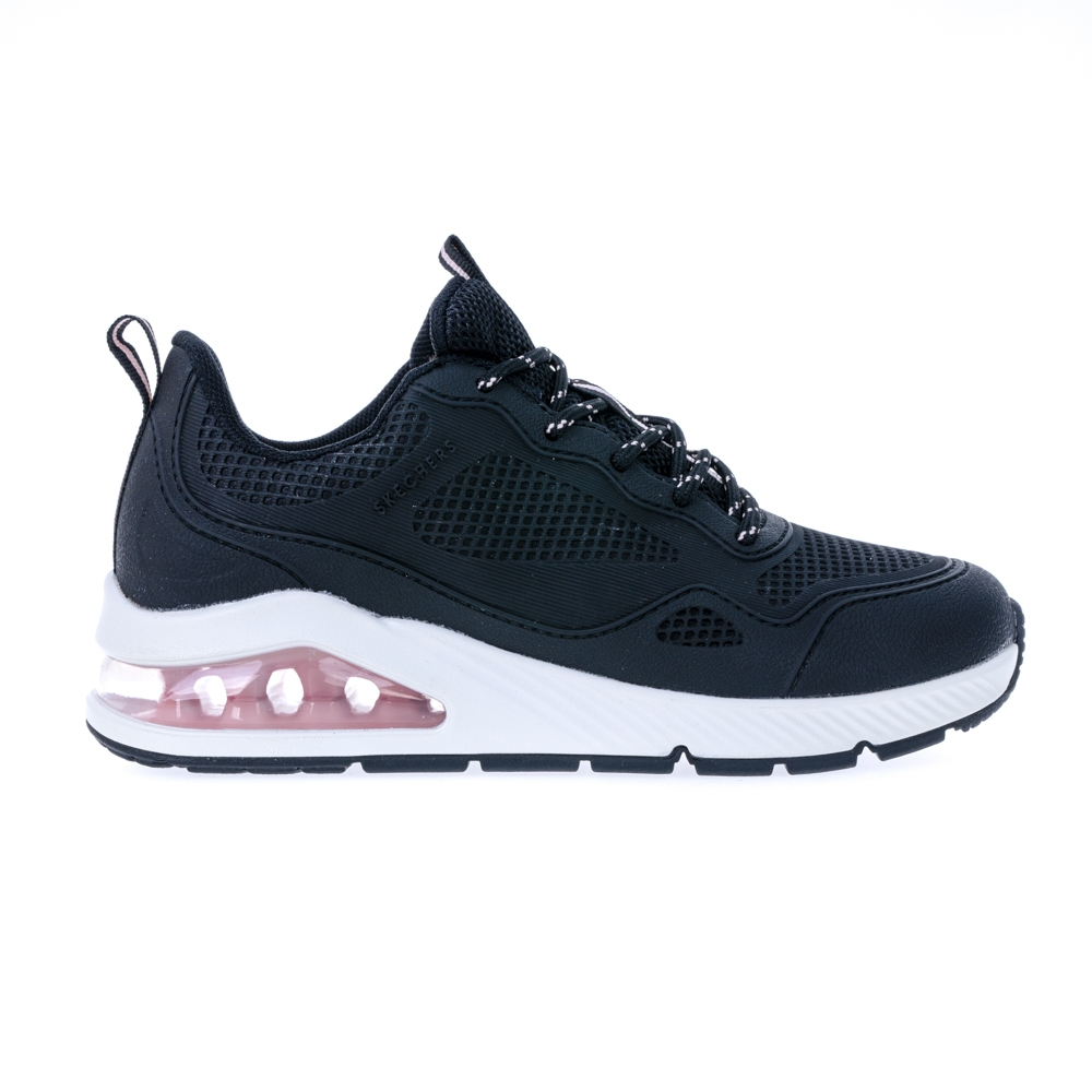 SKECHERS UNO 2 TRAVELER  健走鞋 黑白 氣墊 止滑 運動鞋 女版 155640BLK【X-YI】