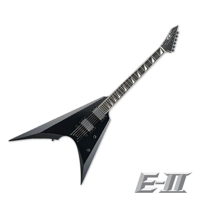 預購【又昇樂器】日廠 ESP E-II ARROW NT Black 主動式 雙雙 電吉他