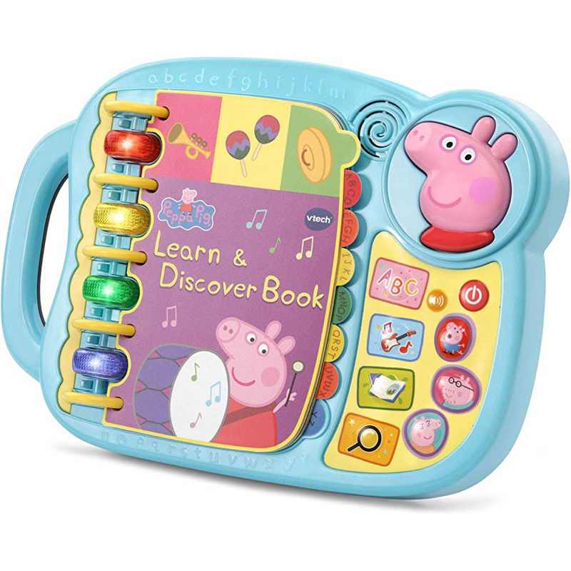 美國代購 現貨🔥 VTech Peppa Pig 佩佩豬 字母故事 啟蒙學習有聲書 有聲玩具