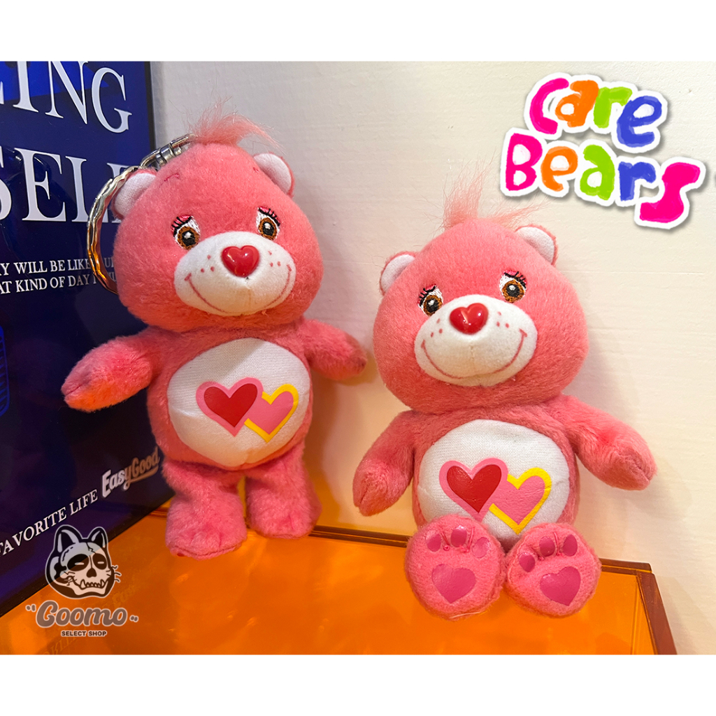 彩虹熊 Care Bears 愛心熊 療癒 可愛造型 絨毛 吊飾 娃娃
