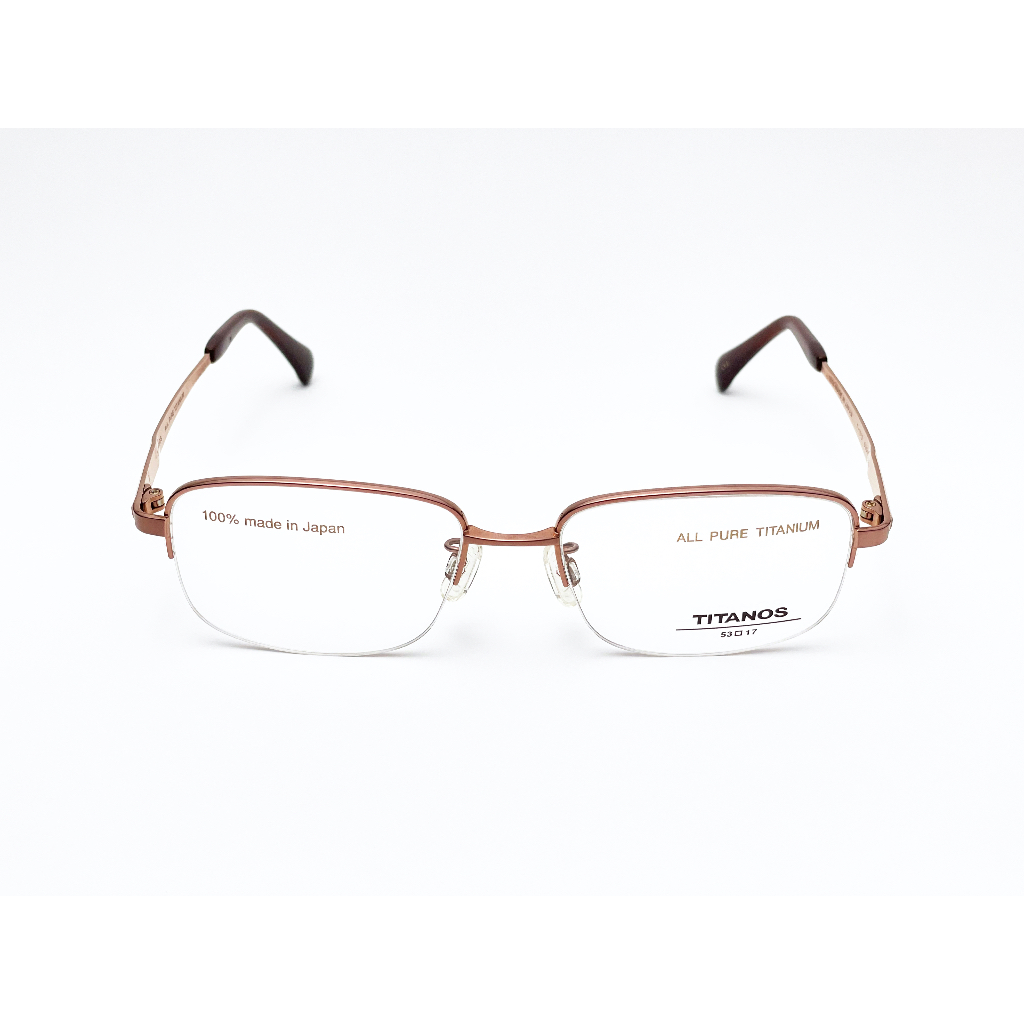 【全新特價】TITANOS 帝王鈦 日本製光學眼鏡鏡框 T1313 CV1 高級100%帝王純鈦 Titanium
