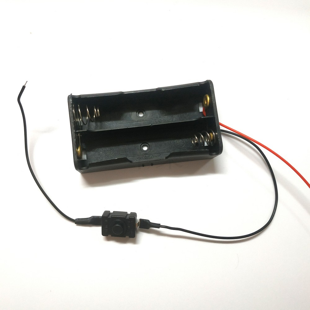【邦禮】18650電池盒 2節 電池座 帶線 帶開關 串聯