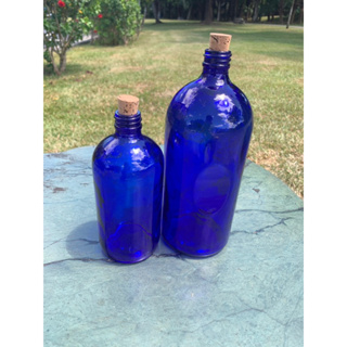藍色玻璃瓶、台灣製藍色玻璃瓶
