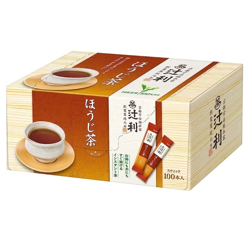 〔日本進口〕辻利-宇治抹茶入～煎茶／焙茶茶粉100條入