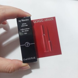 [小樣出售] GA奢華絲絨訂製唇萃 400 阿瑪尼 亞曼尼 Giorgio Armani