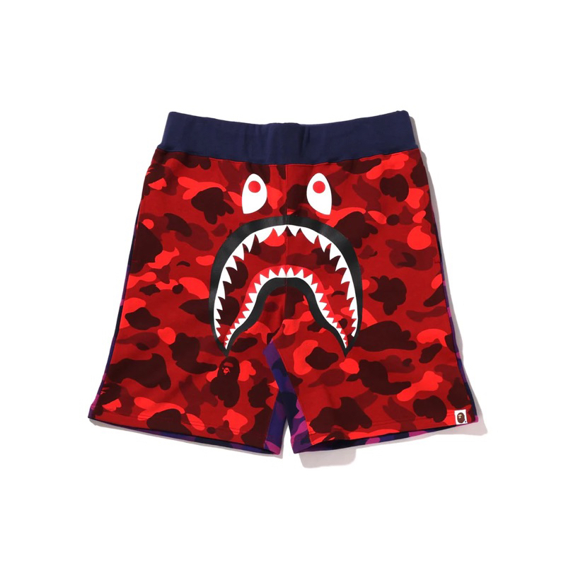 🇯🇵Homes日本代購🇯🇵  BAPE 短褲 CRAZY CAMO SHARK SWEAT SHORTS