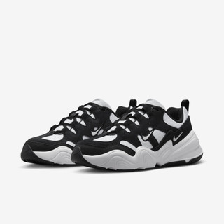 S.G W NIKE TECH HERA DR9761-101 白黑 熊貓 小勾 雙勾 拼接 復古 運動休閒 女鞋