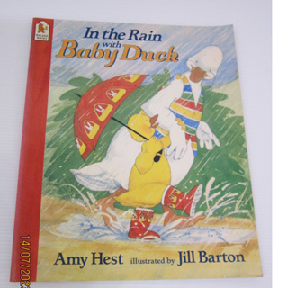 「二手書」In the Rain with Baby Duck 英文繪本 Walker Books