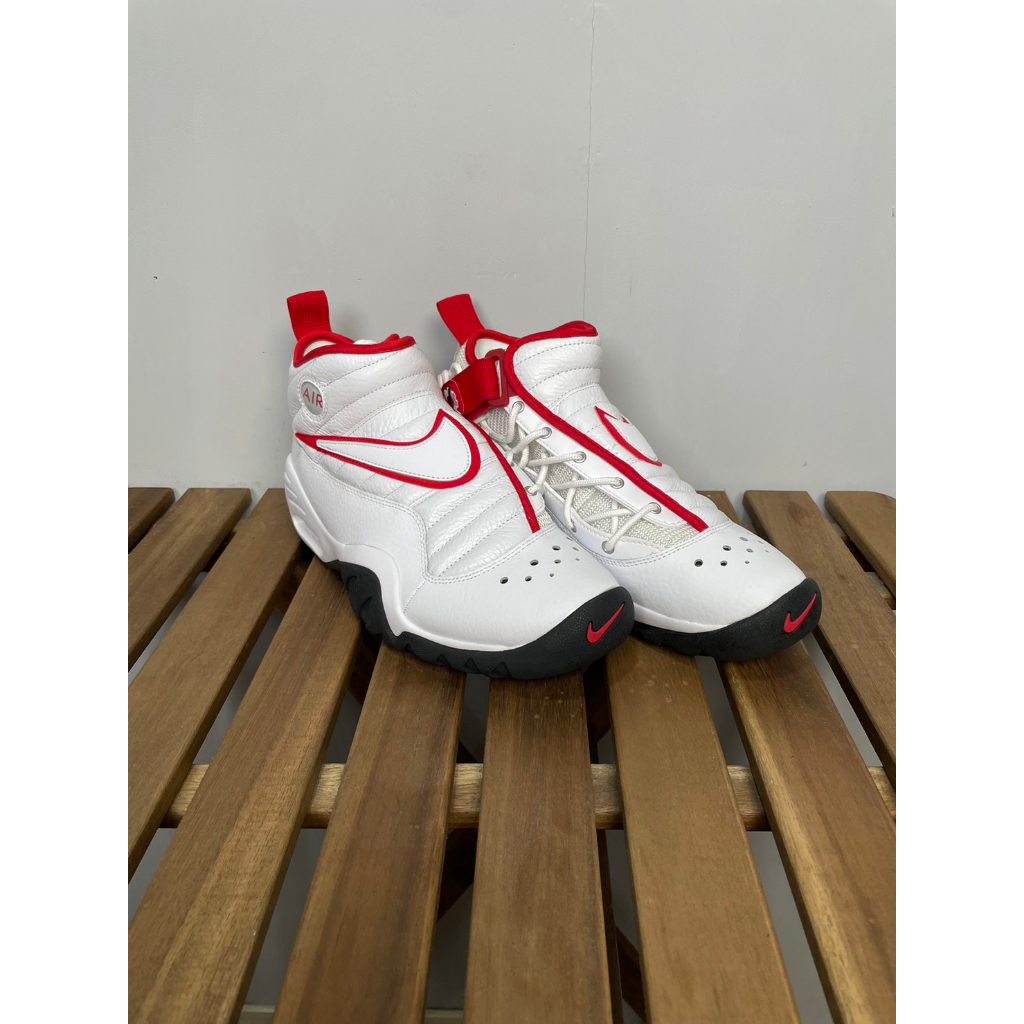 【TACKSTHGOOD】Nike  Air Shake NDESTRUKT 白紅 籃球鞋