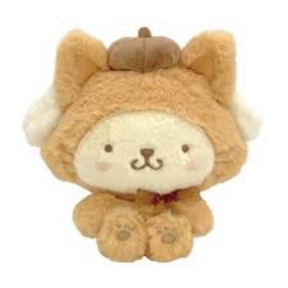 日本 三麗鷗 Sanrio 新品 貓咪裝扮絨毛娃娃 玩偶 布丁狗 美樂蒂 小羊