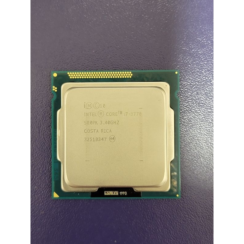 【Intel 英特爾】i7 3770 四核心處理器