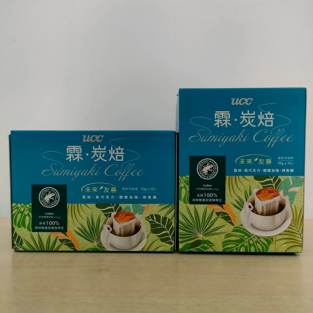 現貨-UCC濾掛式咖啡-霖-炭焙/霖-甘醇10g*10入