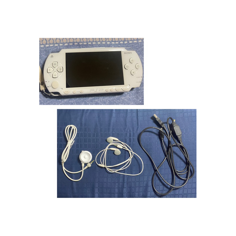 9成新 未使用絕版PSP-1007型（單主機主機不含電池）白色