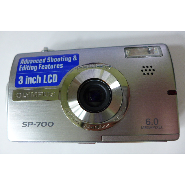 ~ OLYMPUS SP-700 ~CCD.奧林巴斯.600萬.數位攝影相機.(可開機.零件機).台灣公司貨