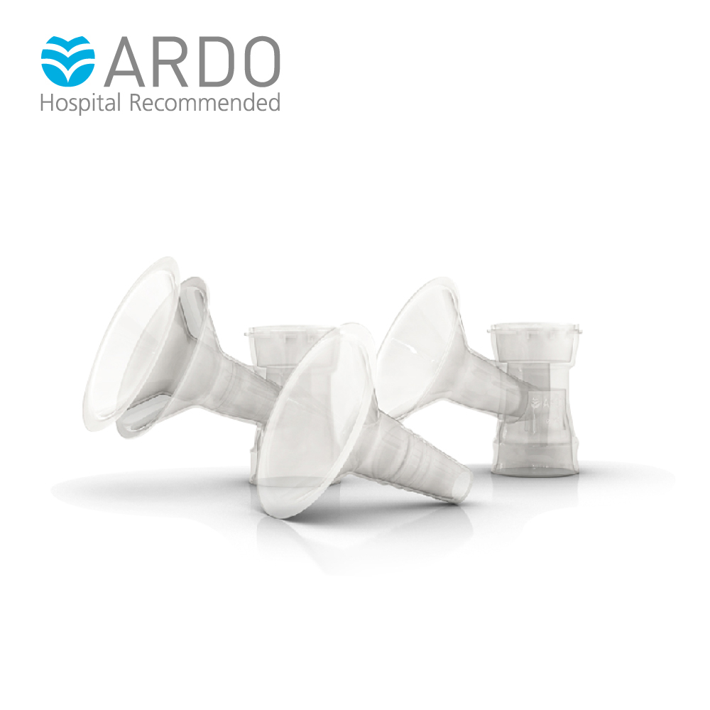 【ARDO安朵】吸乳罩杯 4件套組 瑞士 吸乳器配件