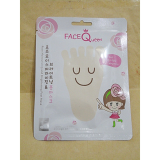 FaceQ絕世愛美肌 玫瑰粉嫩白保濕護足膜 1入 全新品